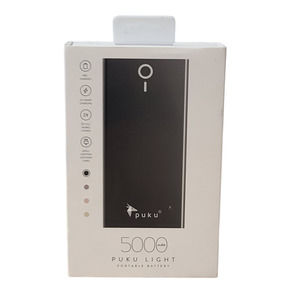 Puku Light 5000mah Portable Battery - Black